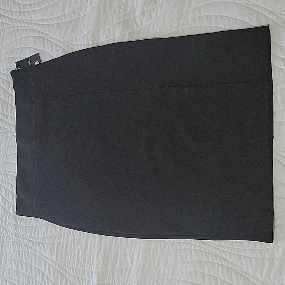 EXCHIC Women’s Pencil Skirt Bodycon Business Skirt Side Slit Hem